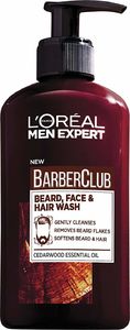 L’Oreal Paris Men Expert Barber Club Żel oczyszczający do brody,włosów i twarzy 200ml 1