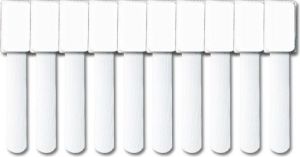 Organizer LABEL THE CABLE Rzep Biały 10 sztuk  (LTC2520) 2