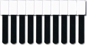 Organizer LABEL THE CABLE Rzep Czarny 10 sztuk  (LTC2510) 2