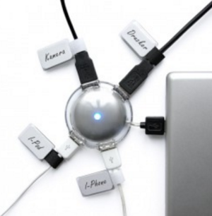 Organizer LABEL THE CABLE Rzep Czarny 10 sztuk  (LTC2510) 11