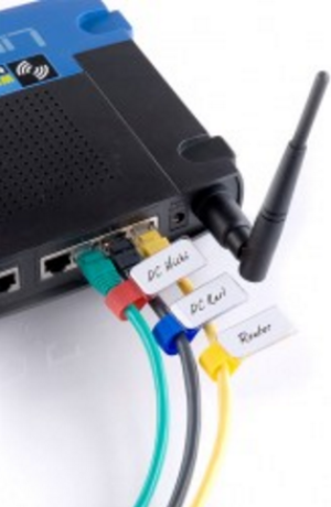 Organizer LABEL THE CABLE Rzep Czarny 10 sztuk  (LTC2510) 12