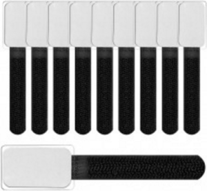 Organizer LABEL THE CABLE Rzep Czarny 10 sztuk  (LTC2510) 8