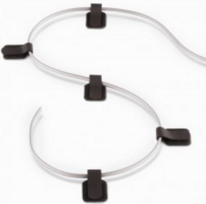 Organizer LABEL THE CABLE Rzep Czarny 10 sztuk  (LTC3110) 6