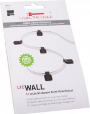 Organizer LABEL THE CABLE Rzep Czarny 10 sztuk  (LTC3110) 8