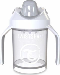 Twistshake Kubek niekapek z mikserem 230 ml biały 4m+ (3120533) 1