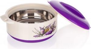 Banquet Termos obiadowy Lavender 3.5 l Biało-fioletowy 2