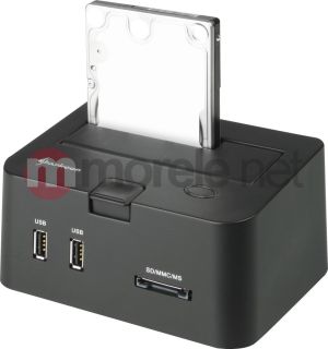 Stacja dokująca Sharkoon Stacja dokujÄca SATA QuickPort Pro LAN (Giga) (czarna) ( 4044951011698 ) 2