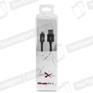 Kabel USB Extreme Networks KABEL USB SILIKONOWY LIGHTNING CZARNY BOX EXTREME 4