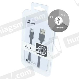 Kabel USB KAB.USB ACURA MICRO 80CM CZARNY CU5 1