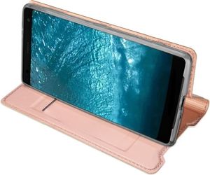 Dux Ducis skin leather HUAWEI MATE 20 LITE jasno różowe 6