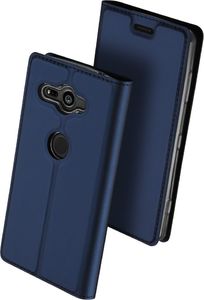 Dux Ducis Etui Dux Ducis skin leather SONY XPERIA XZ2 MINI granatowe 2