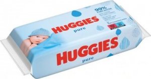 Huggies Pure Chusteczki nawilżane 56 szt. 1