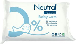 Neutral Drėgnosios kūdikių servetėlės Neutral Baby, 63 vnt. 1