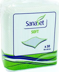 SanaSet Baby Vienkartiniai paklotai SanaSet Soft, 90x60 cm, 30 vnt. 1
