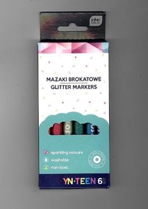 Interdruk Mazaki brokatowe Yn Teen 6 kolorów (299247) 1