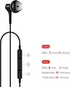 Słuchawki Zestaw słuchawkowy USAMS 1.2m EP-17 biały 4