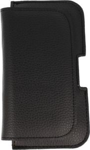 Kabura skórzana do paska SAMSUNG A6/NOKIA 8/SAMSUNG S7 EDGE Czarna gładka 4