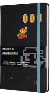 Moleskine Notes linia L Super Mario, czarny 1