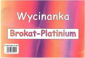 Cormoran Wycinanka A4 brokat Platinium 1