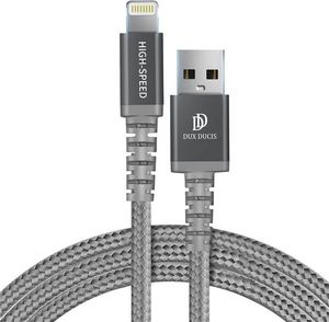 Kabel USB Dux Ducis USB-A - Lightning 1 m Czarny (57363-uniw) 1