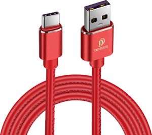 Kabel USB Dux Ducis USB-A - USB-C 1 m Czerwony (54626-uniw) 1