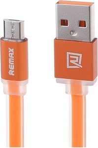 Kabel USB Remax Kabel REMAX COLOUR MICRO USB 1M pomarańcz RC-005m 1
