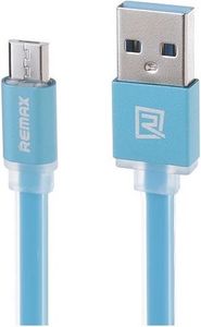 Kabel USB Remax Kabel REMAX COLOUR MICRO USB 1M niebieski RC-005m 1