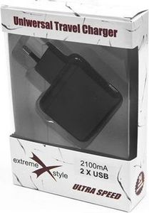 Ładowarka Extreme TC21U2 2x USB-A 2.1 A (25306-uniw) 2