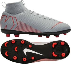 Nike Buty piłkarskie JR Mercurial Superfly 6 Club MG szare r. 35 (AH7339-060) 1