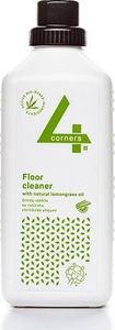 4corners 4Corners środek do czyszczenia podłóg z naturalnym olejem z trawy cytrynowej, 1L 1