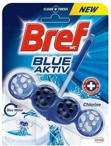 Bref WC valiklis-gaiviklis "BREF Blue Aktiv Chlorine" 50g 1