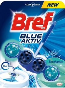 Bref WC valiklis-gaiviklis "BREF Blue Aktiv Eucalyptus" 50g 1
