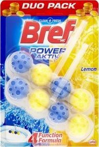 Bref Środek do czyszczenia WC „BREF Power Aktiv Lemon” 2x50g 1