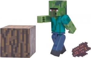 Figurka Tm Toys Minecraft - figurka Zombie Villager (301767) 1