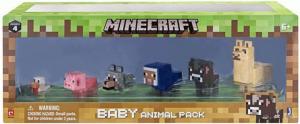Figurka Tm Toys Minecraft - zestaw młodych zwierzątek domowych (301754) 1