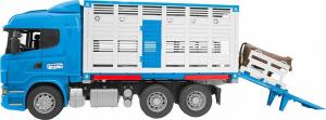 Bruder Scania R z kontenerem i figurką wołu niebieska (03549) 1