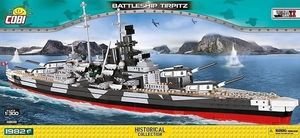 Cobi Battleship Tirpitz niemiecki pancernik 1:300 - 1982 elementów 1
