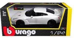 Bburago Nissan GT-R 1:24 biały 1