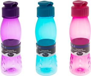Atom Butelka na wodę różowa fioletowa niebieska 700ml 1