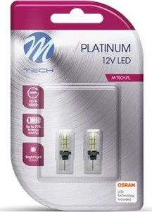 M-Tech M-Tech Platinum LED automobilinės lemputės W5W T10 OSRAM LED Technologija 1