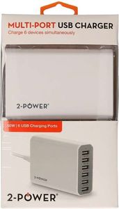 Ładowarka 2-Power MOC0002A 6x USB-A 2.4 A 2