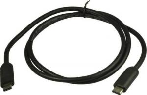 Kabel USB Duracell USB-C - USB-C 1 m Czarny 1