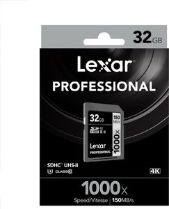Karta Lexar 1000x MicroSDHC 32 GB Class 10 UHS-II/U3 V60 (LSD32GCRBNA1000) 1