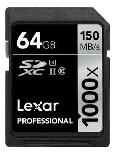 Karta Lexar Lexar SD 64GB x1000 Professional SDXC 2