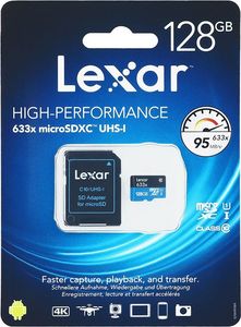 Karta Lexar 633x MicroSDHC 32 GB Class 10 UHS-I/U1  (843367110520) 1