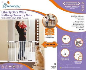 Dreambaby Bramka bezpieczeństwa Liberty szeroka, 99-108x76 cm 3