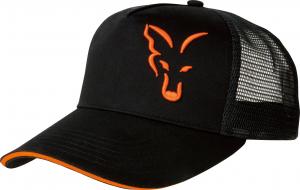 Fox Black/Orange Trucker Cap (CPR924) 1