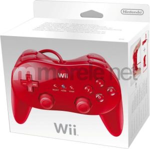 Pad Nintendo Wii Classic Controller Pro - czerwony ( 2113566 ) 2