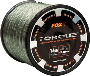 Fox Torque Carp Line Low Vis Green 0.30mm 11lb 5.00kg 1000m (CML145) 1