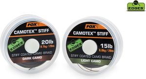 Fox Camotex Dark Stiff 15lb - 20m (CAC443) 1